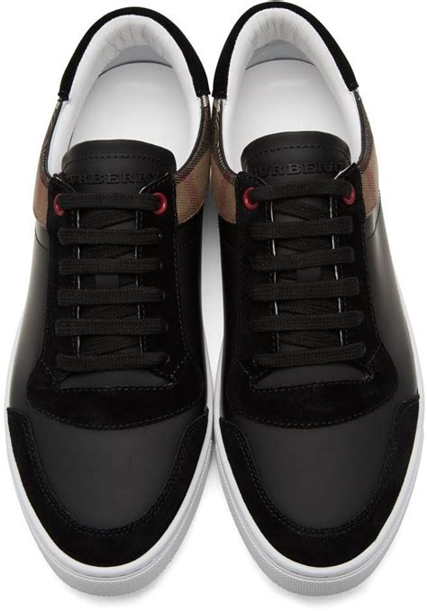 burberry mens sneakers black|Burberry men's sneakers on sale.